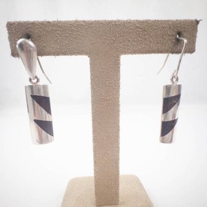 Sterling Silver Amber Earrings