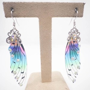 Butterfly Wing Costume Earrings