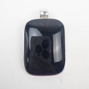 Onyx Sterling Silver Pendant