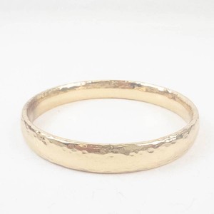 Hammered Gold-Tone Bangle