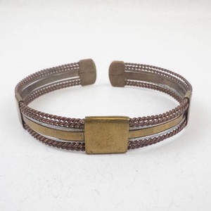 Brass Copper Steel Cuff Bracelet