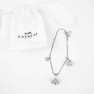 Coach Flower Charm Bracelet