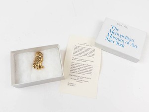 Metropolitan Museum of Art Owl Pin