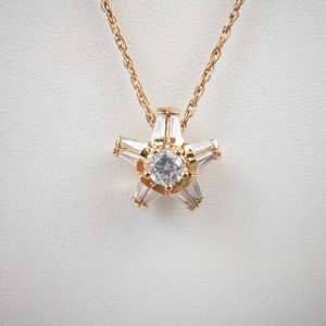 Ross-Simons Sterling Silver Star CZ Pendant Necklace