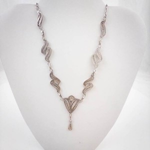 Art Deco Filigree Necklace