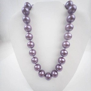Purple Shelled Beaded Necklace