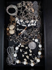 Mixed Costume Jewelry Necklace & Bracelet Assortment