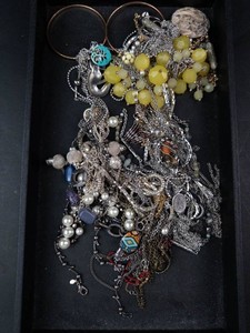 Mixed Costume Jewelry Assortment -Tangled SORT Needed