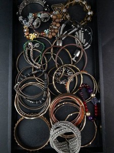 Mixed Bracelet & Bangle Jewelry Lot