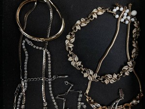 Mixed Costume RHINESTONE Jewelry Assortment
