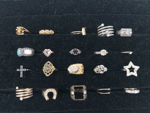 Assorted Fashion Ring Collection (Lot of 20)