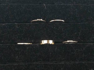 New Gold-Plated Fashion Rings Size 8.75 (Lot of 5)