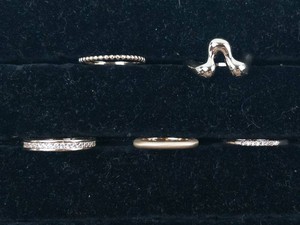 New Gold-Plated Fashion Rings Size 9.5-9.75 (Lot of 6)