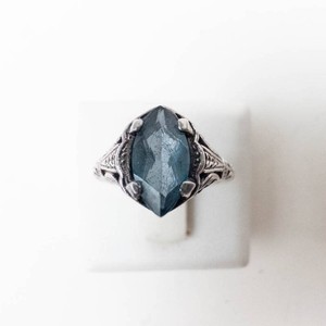 Sterling Silver Blue Topaz Ring