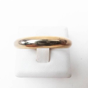 Mens Gold Tone Stainless Steel Ring Size 9