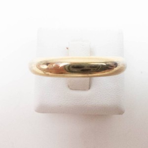 Mens Gold Tone Stainless Steel Ring Size 9