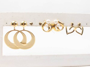 Gold-Tone Earrings Assortment