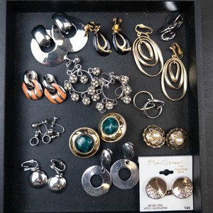 Mixed Lot of Assorted Costume Earrings