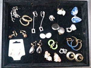 Assorted Earrings - 17-Pair Mixed Lot