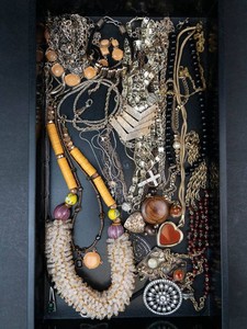 Mixed Costume Jewelry Assortment - Necklaces, Bracelets & Pendants