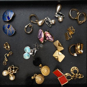Assorted Costume Jewelry Earrings Mixed Lot