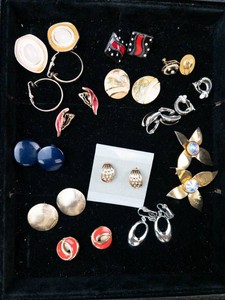 Assorted Costume Jewelry Earrings