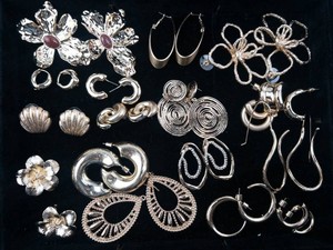 NEW OLD STOCK Assorted Fashion Earrings Mixed Lot - Earrings Only