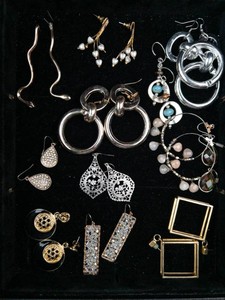 Mixed Lot of Assorted Costume Earrings
