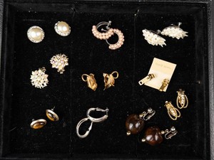 Assorted Costume Jewelry Earrings Mixed Lot