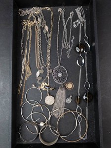 Mixed Costume Jewelry Assortment - Necklaces, Bracelets, Earrings & Pendants