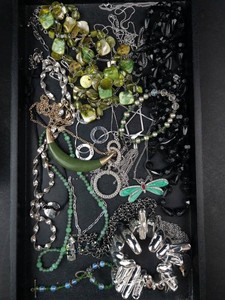Mixed Lot Assorted Fashion Jewelry - Necklaces, Bracelets, Charms & Pendants