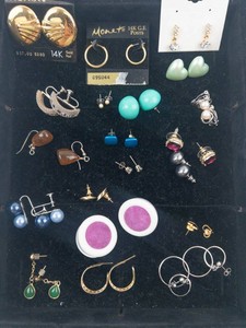 Monet & Assorted Fashion Earrings Mixed Lot