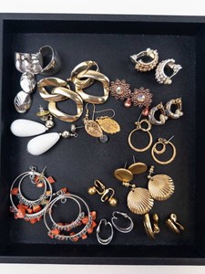 Mixed Lot - Assorted Costume Earrings and Fashion Jewelry