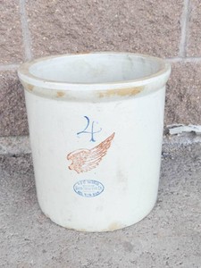 Red Wing 4 Gallon Stoneware Crock