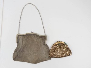 Whiting & Davis Mesh Evening Purse Pair (Lot of 2)