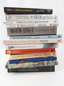 Religious Studies & Christian Theology Book Lot of 12