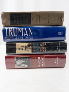 History Biography Book Lot of 4 Truman, Third Reich & Lyndon Johnson