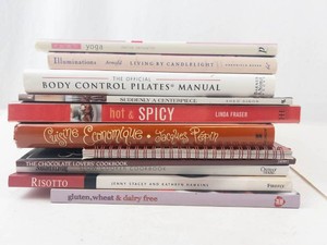 Cookbook & Wellness Book Mixed Lot (11 Books)