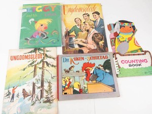 Vintage Childrens Storybooks & Counting Book (Lot of 5)