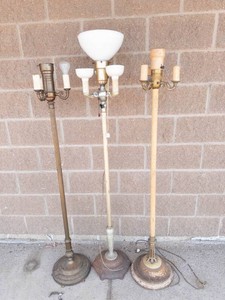 Vintage Floor Lamps (Lot of 3)