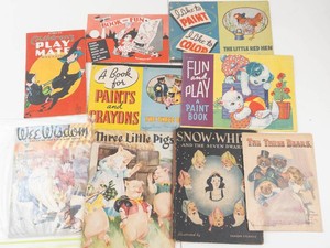 Vintage Childrens Booklets & Magazines (Lot of 11)