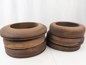Wooden Hat Forms (Lot of 6)