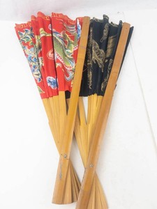 Large Asian Folding Fans (Lot of 2)