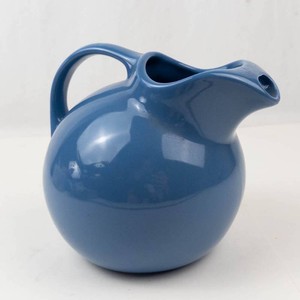 Hall 633 Blue Ceramic Pitcher