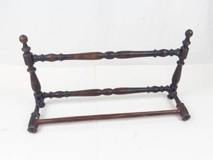 Vintage Wooden Towel Rack