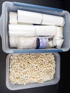 Pearl Strands & Ribbon Mixed Lot