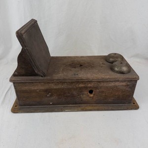 Vintage Western Electric Crank Wall Telephone Box - for Parts  Repair