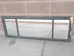 Victorian Style Three-Panel Buffet Mirror