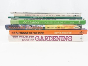 Gardening Book Lot of 8