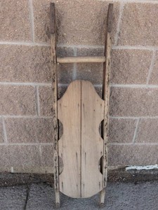 Vintage Wooden Runner Sled